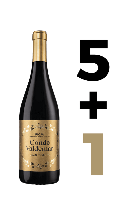 Pack 5+1 Conde Valdemar Gran Reserva